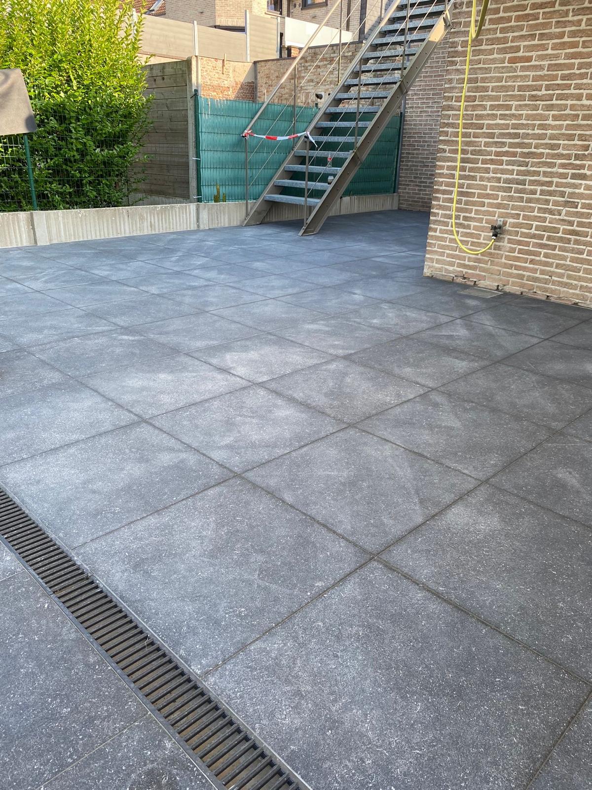 Herzele - Keramische blauwsteen imitatie