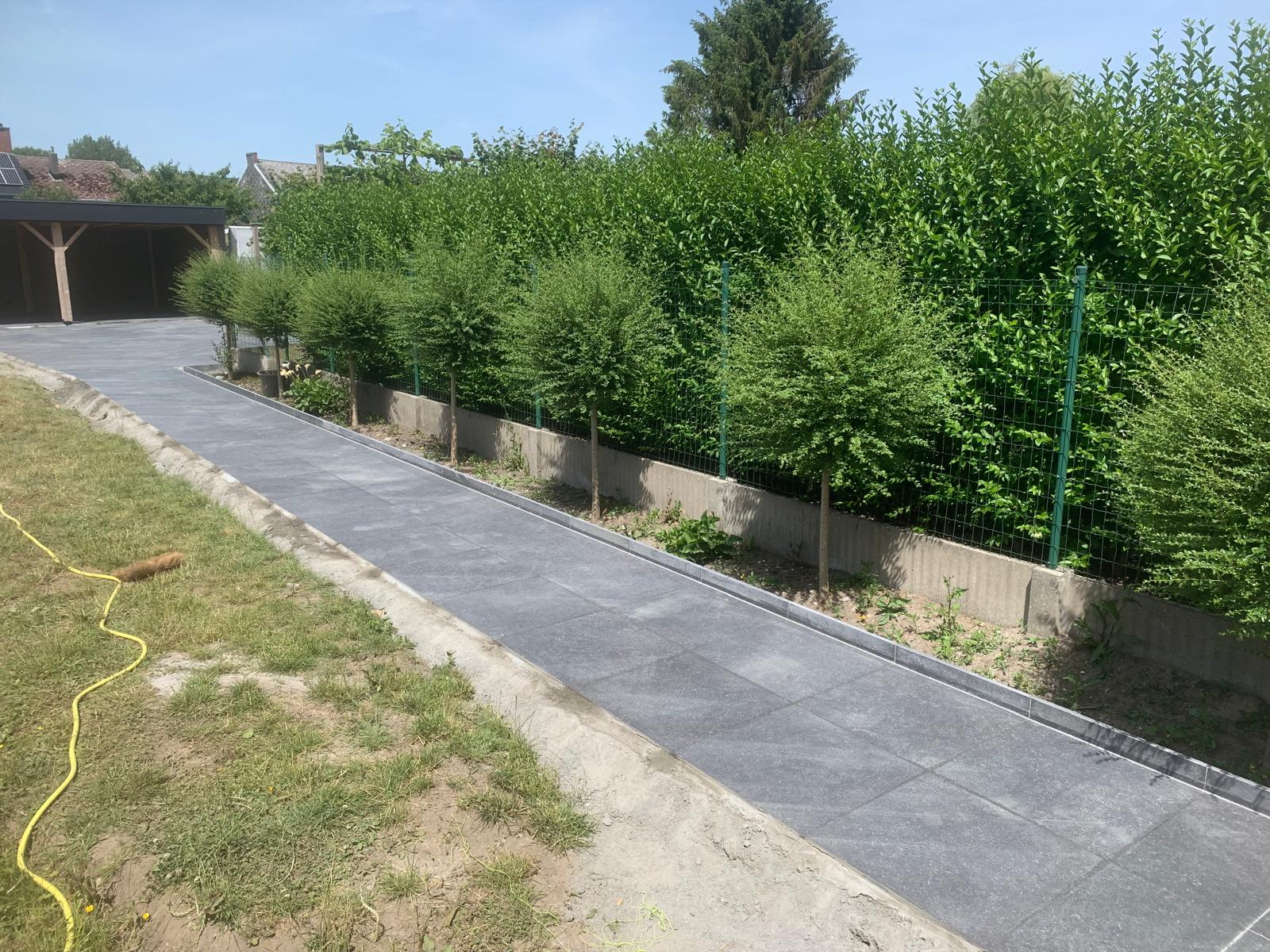 Herzele - Pad naar terras