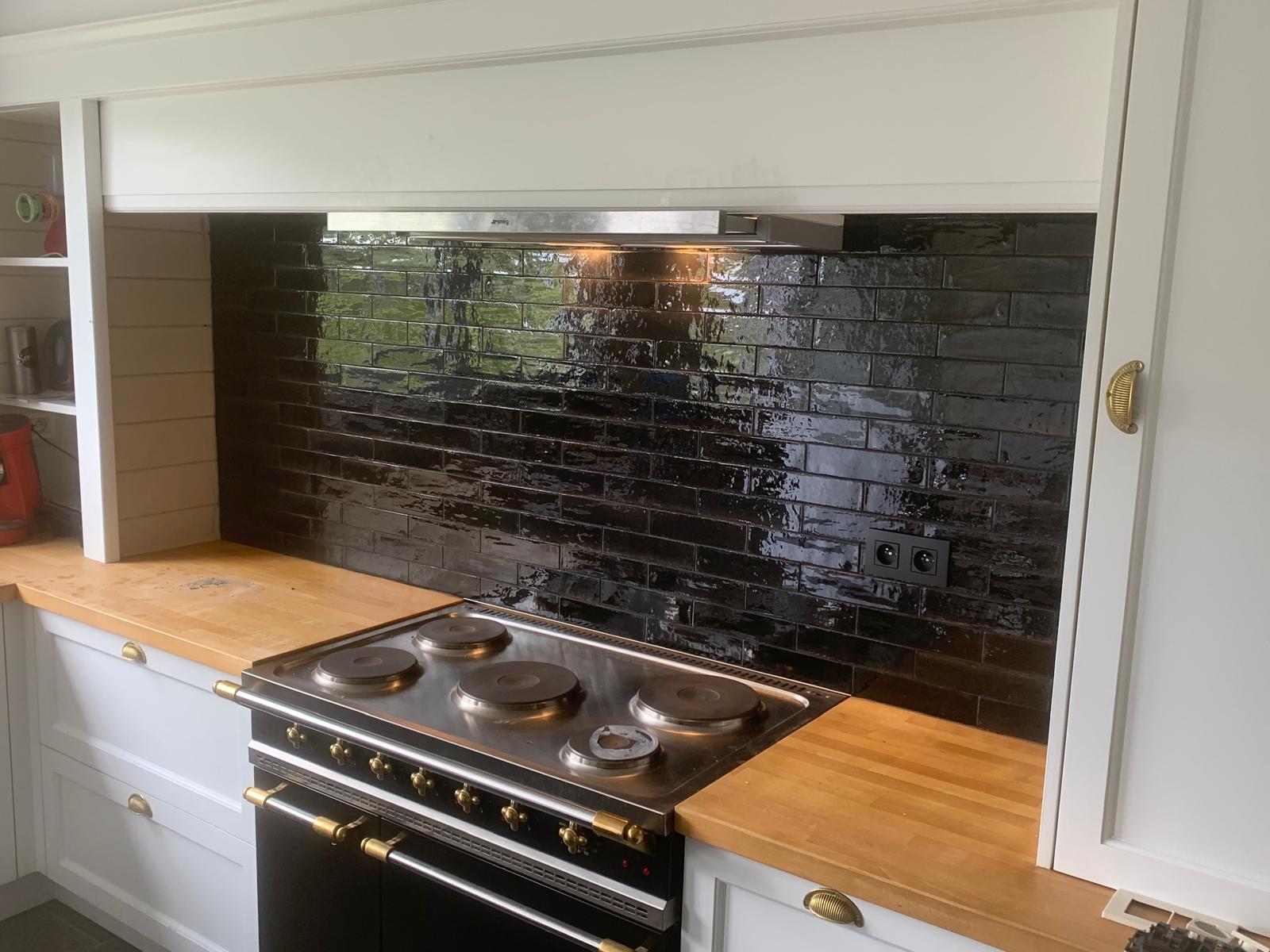 Herzele - Afwerking spatwand keuken