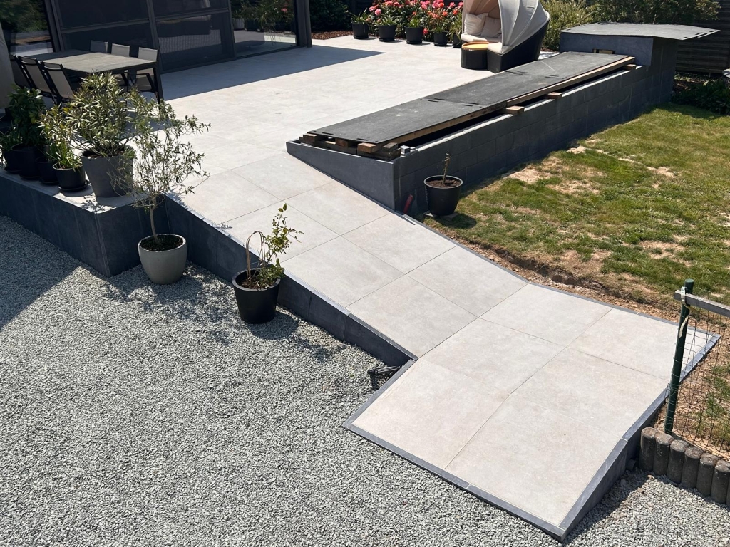 Opritten en terassen